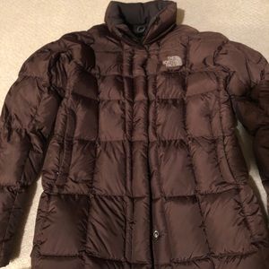 North face puffer jacket.